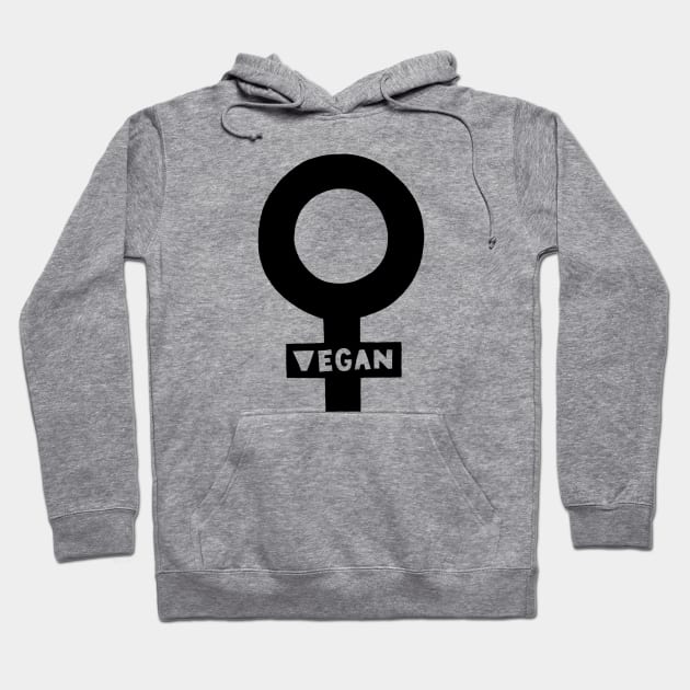 Vegan Feminist Hoodie by Josephine Skapare